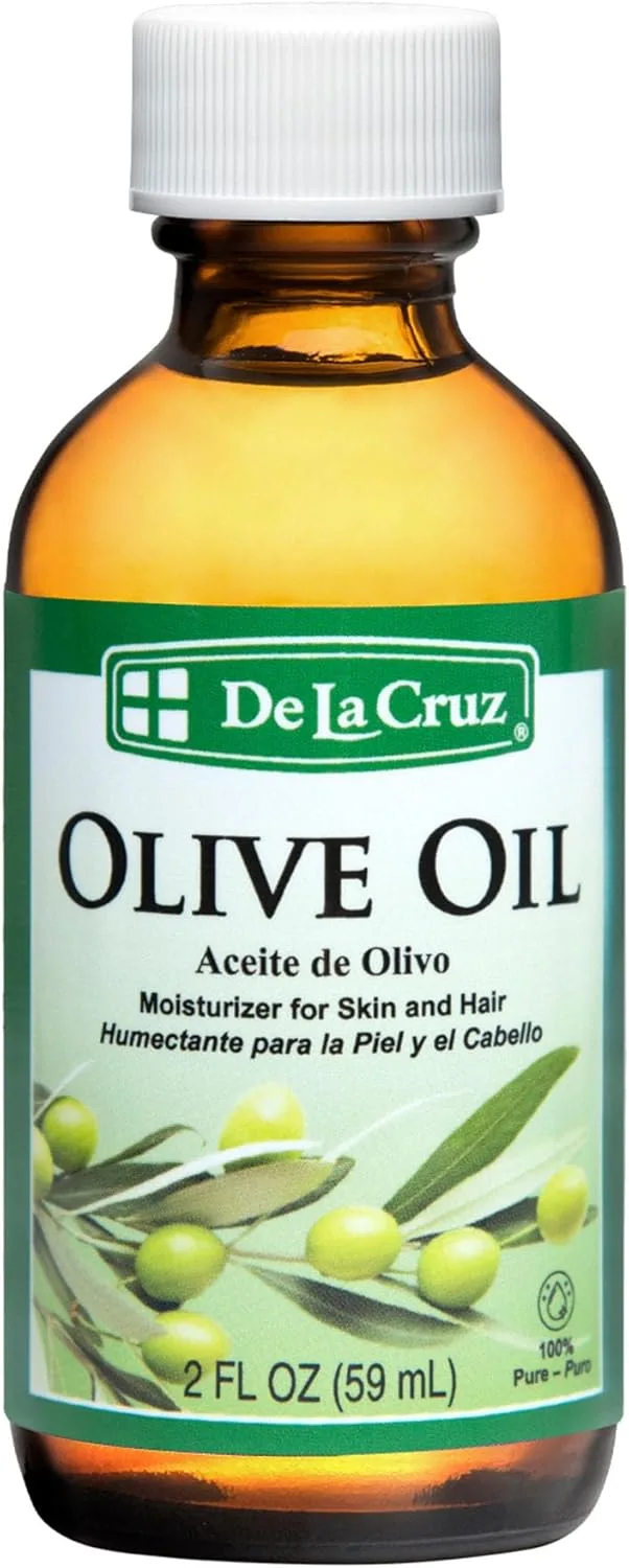 دي لا كروز زيت زيتون نقي غير معدل وراثيا 2 اونصة سائلة 2.0 Fl Oz