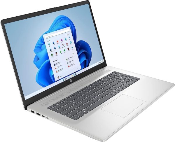 ⁦HP لابتوب 17 2023 بشاشة لمس 17.3 انش HD+ ومعالج انتل كور i7 1355U (10 انوية) وذاكرة RAM 32GB وSSD 2TB وبطاقة عرض مرئي انتل ايريس Xe وواي فاي 6 وبلوتوث وكيبورد باضاءة خلفية وويندوز 11 هوم⁩ - الصورة ⁦2⁩