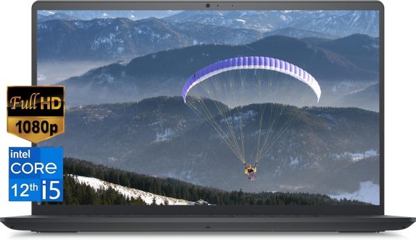 ديل احدث لابتوب انسبيرون 15 للاعمال بشاشة FHD مقاس 15.6 انش ومعالج انتل i5-1235U 10 نواة وذاكرة RAM 32GB وSSD 1TB وبطاقة رسومات انتل UHD وواي فاي 6 وبلوتوث ولوحة مفاتيح رقمية وويندوز 11 هوم