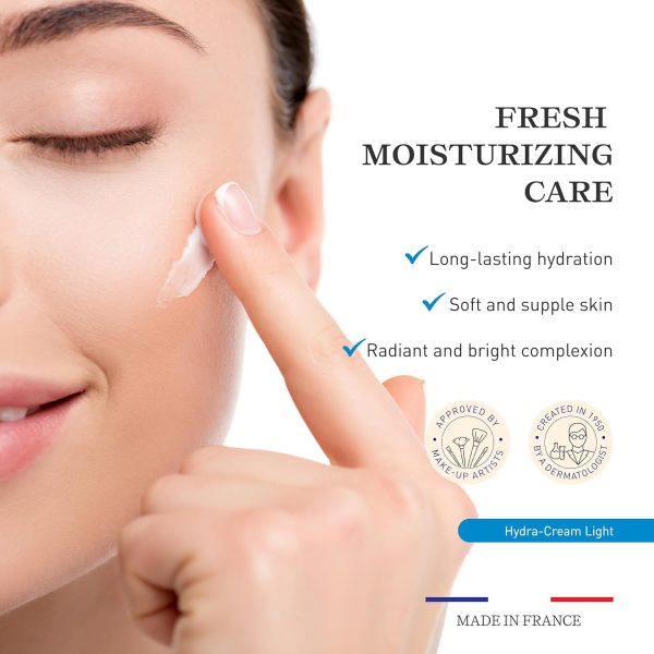 ⁦امبريوليس كريم هايدرا لايت 1.35 اونصة سائلة | مرطب يومي للوجه بحمض الهيالورونيك ومستخلصات زنبق الماء | يوفر ترطيبًا عميقًا ويدوم طويلاً⁩ - الصورة ⁦3⁩