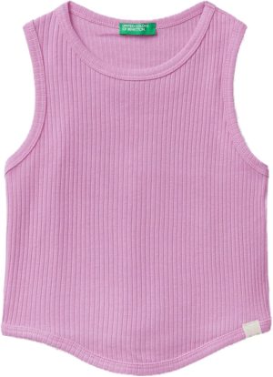 United Colors Of Benetton Girls Tank-Top 08-09 Years Light Blue - 6300