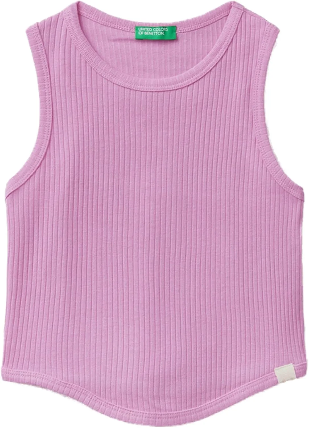 United Colors Of Benetton Girls Tank-Top 08-09 Years Light Blue - 6300