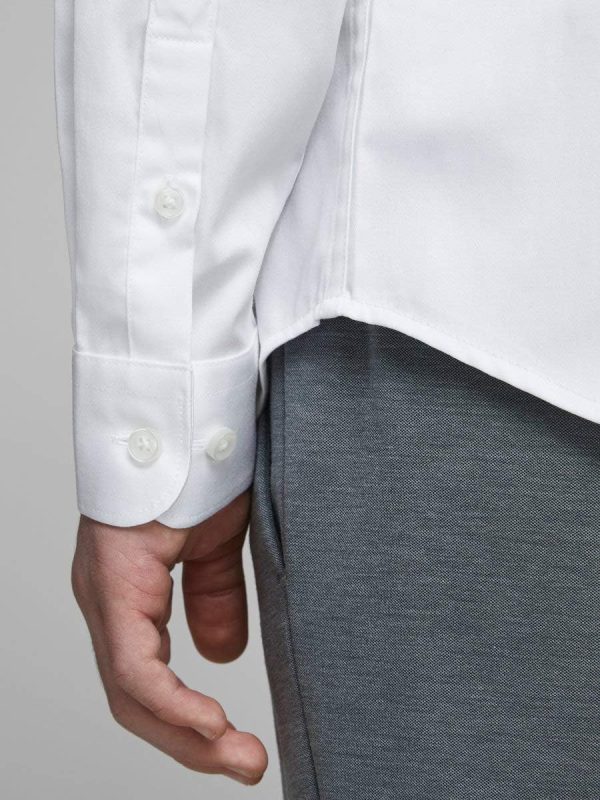 ⁦Jack & Jones Boy's JPRPARMA SHIRT L/S STS JR Shirt⁩ - الصورة ⁦8⁩