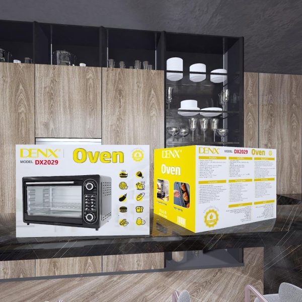 ⁦DENX Electric Oven DX2529⁩ - الصورة ⁦3⁩