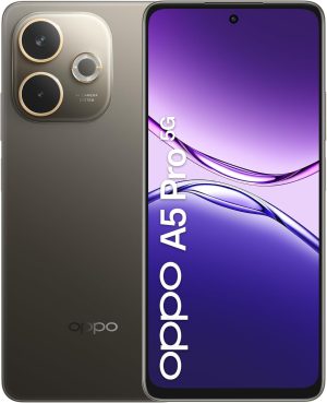 Oppo A5 Pro DUAL-SIM 256GB ROM + 8GB RAM (GSM Only|No CDMA) Factory Unlocked 5G Smartphone (Mocha Brown) - International Version