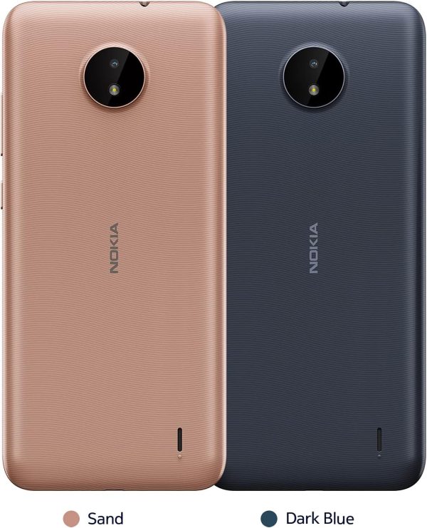 ⁦جوال نوكيا C20 اندرويد مع 4G ثنائي شرائح الاتصال وذاكرة RAM 2GB روم 32GB وشاشة HD 6.5 انش وكاميرا امامية وخلفية 5MP فلاش LED بطارية تدوم طويلا 3000 مللي امبير في الساعة 11 أزرق⁩ - الصورة ⁦6⁩
