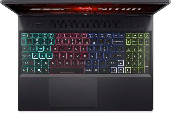 ⁦Acer Nitro 16 Gaming Laptop | AMD Ryzen 5 7640HS Hexa-Core CPU | NVIDIA GeForce RTX 4050 Laptop GPU | 16-Inch WUXGA 165Hz IPS Display | 8GB DDR5 | 512GB Gen 4 SSD | WiFi 6E | RGB⁩ - الصورة ⁦14⁩
