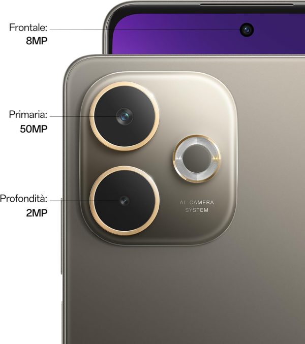 ⁦Oppo A5 Pro DUAL-SIM 256GB ROM + 8GB RAM (GSM Only|No CDMA) Factory Unlocked 5G Smartphone (Mocha Brown) - International Version⁩ - الصورة ⁦3⁩