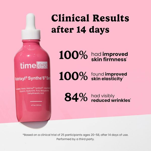 ⁦Timeless Skin Care Matrixyl Synthe'6 Serum 4 Oz Refill⁩ - الصورة ⁦3⁩