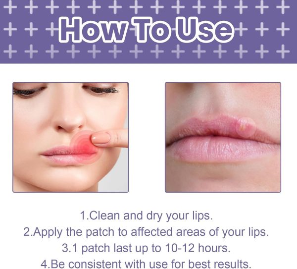 ⁦JDLYEVER Lip Care Patches 36Pcs for Treating Dry, Chapped, or Damaged Lips, Moisturizing and Nourishing Formula, Effective Smoothing and Repair, Comfortable and Non-Irritating, Fast-Acting Relief⁩ - الصورة ⁦6⁩