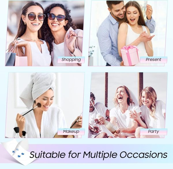 ⁦Bolivia's 40 PCS Face Lift Tape, Instant Face Lifting Tape with High Elasticity, Face Lifting Tape with Waterproof, Face Lift Tape Invisible for V-Shaped Face, Double Chin, Wrinkles Tighten Skin⁩ - الصورة ⁦7⁩