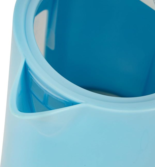 ⁦Geepas Electric Kettle, Blue/white, 1.7 Liter - Gk5449N⁩ - الصورة ⁦6⁩