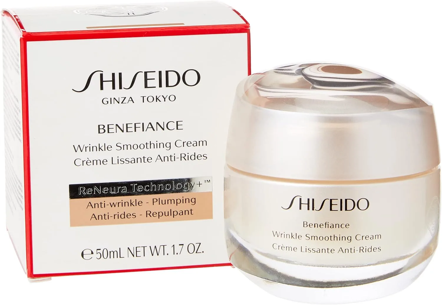 Shiseido Ginza Tokyo Benefiance Wrinkle Smoothing Cream - Pack of 1
