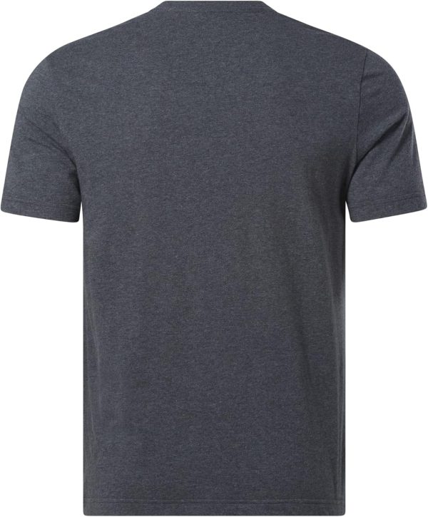 ⁦Reebok Men's REEBOK IDENTITY BIG LOGO TEE T-SHIRT (SHORT SLEEVE)⁩ - الصورة ⁦2⁩