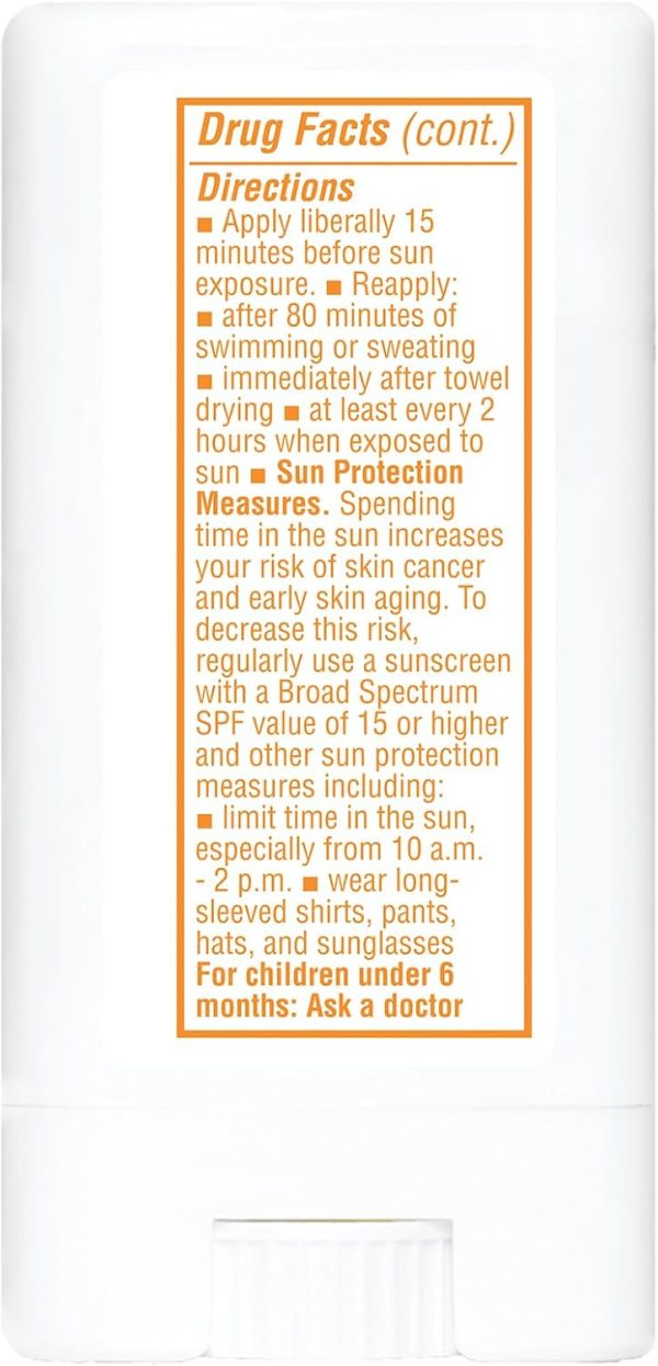 ⁦قلم واقي شمسي آمن بعامل وقاية من أشعة الشمس بدرجة 30 من ثينك بيبي، 50 SPF، 0.64 أونصة سائلة⁩ - الصورة ⁦5⁩