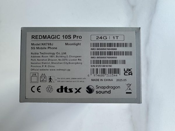 ⁦REDMAGIC 10SPro 24G+1T Moonlight⁩ - الصورة ⁦15⁩