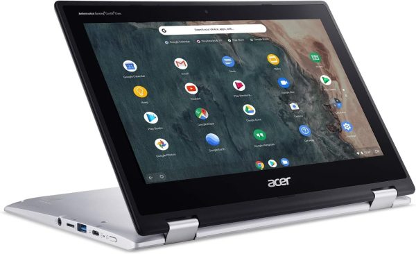 ⁦Acer Chromebook Spin 311 CP311-2H-C3KA Convertible Laptop, Intel Celeron N4000, 11.6" HD Touchscreen, 4GB LPDDR4, 64GB eMMC, Gigabit WiFi, Bluetooth 5.0⁩ - الصورة ⁦6⁩
