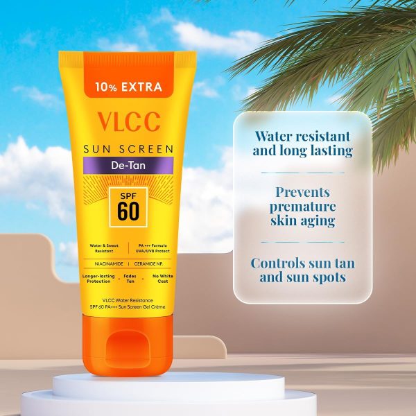 ⁦كريم جل واقي من الشمس ومضاد للماء في ال سي عامل حماية SPF 60 سعة 100 جرام متعددة 125.0 ملليلتر⁩ - الصورة ⁦4⁩
