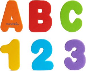 Munchkin Letters and Numbers Bath Toys, 36 Count