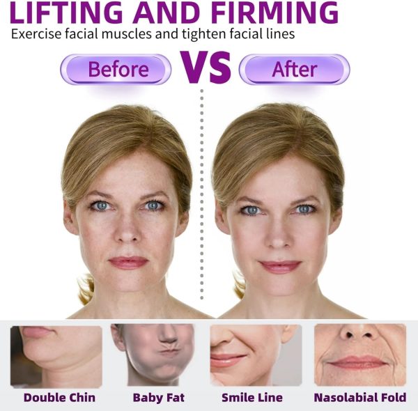 ⁦200 Pcs Face Lift Tape, Facelift Tape for Face Invisible, Creates v-Shaped Face, Makeup Face Lift Tools for Lifting Eyes Neck Double Chin⁩ - الصورة ⁦2⁩