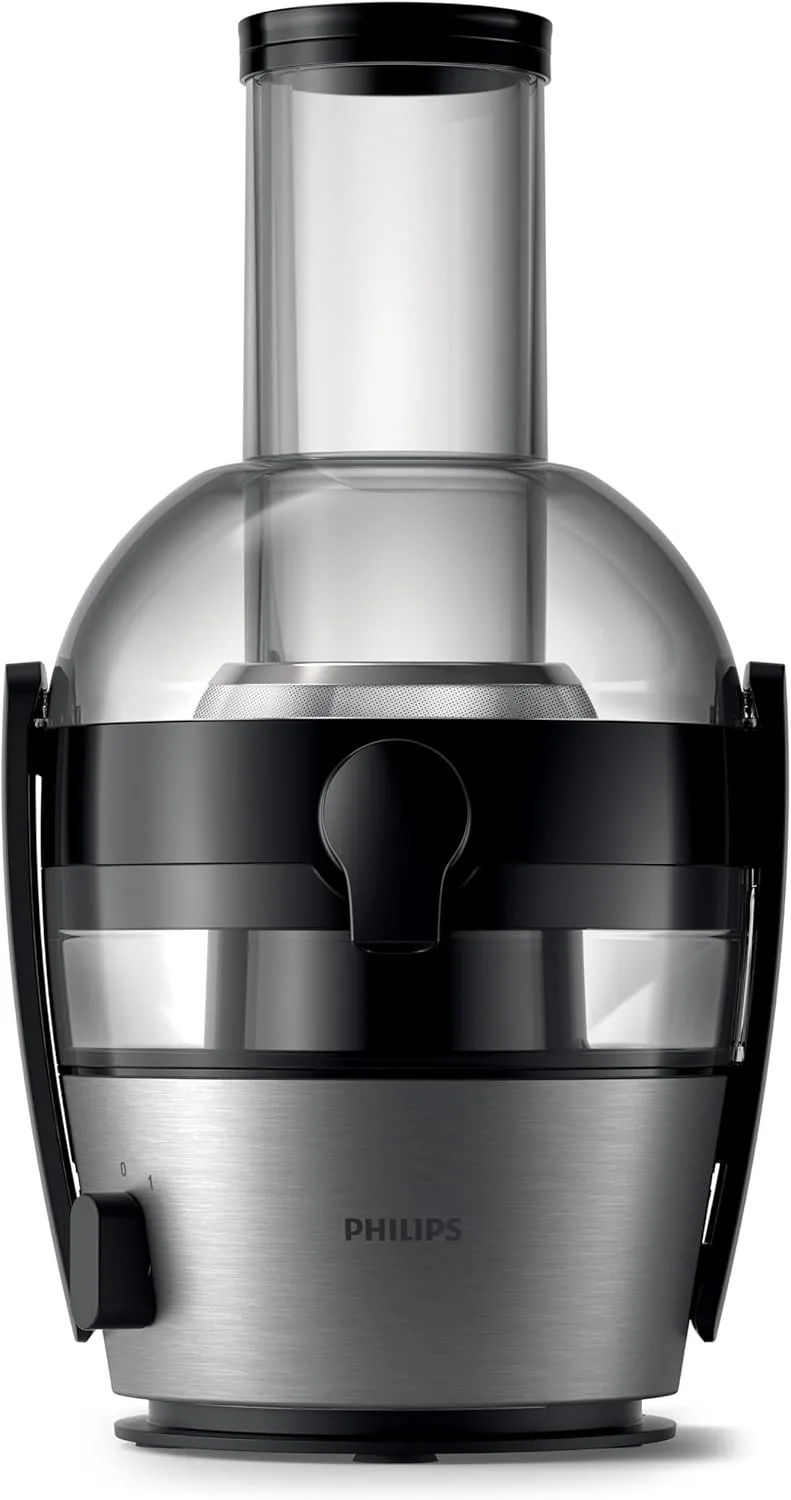 Philips Juicer Viva Collection - 700W, Juice Extractor, Silver Aluminium - HR1863/22,