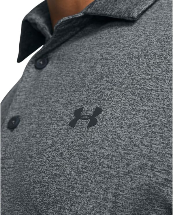 ⁦قميص رجالي مطبوع عليه عبارة "Playoff Polo 2.0" من Under Armour⁩ - الصورة ⁦4⁩