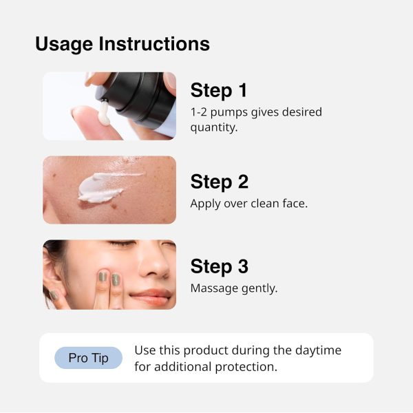 ⁦CureSkin Hyaluronic Acid & Ceramide Face Moisturizer Cream for Intense Hydration & Soft Skin, Men & Women, All Skin Types, 100 ML⁩ - الصورة ⁦5⁩