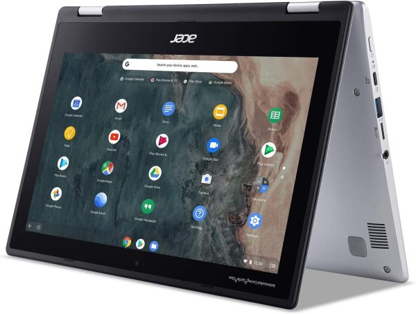 ⁦Acer Chromebook Spin 311 CP311-2H-C3KA Convertible Laptop, Intel Celeron N4000, 11.6" HD Touchscreen, 4GB LPDDR4, 64GB eMMC, Gigabit WiFi, Bluetooth 5.0⁩ - الصورة ⁦5⁩