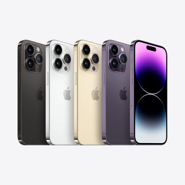⁦ابل موبايل ايفون 14 برو ماكس 5G 512 جيجابايت - ذهبي (مجدد)⁩ - الصورة ⁦4⁩