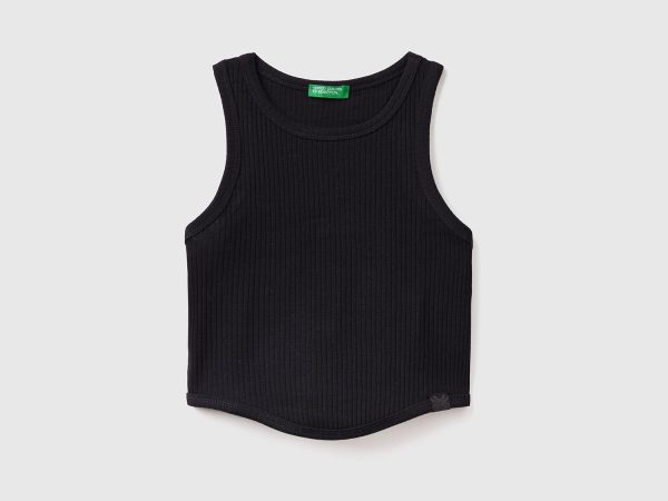 ⁦United Colors Of Benetton Girls Tank-Top 08-09 Years Light Blue - 6300⁩ - الصورة ⁦3⁩