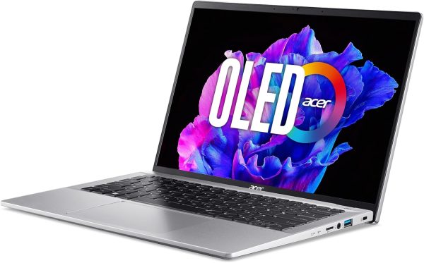 ⁦ايسر لابتوب سويفت جو 14 انتل ايفو رفيع وخفيف الوزن شاشة OLED انش 2880 × 1800 90Hz | فتح تجارب الذكاء الاصطناعي | معالج كور الترا 7 155H | ARC | 16GB LPDDR5X | 1TB SSD | SFG14-72-72YK⁩ - الصورة ⁦16⁩