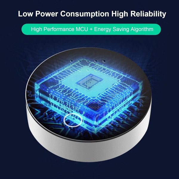 ⁦منقي هواء صغير محمول ومزيل روائح للثلاجة - منظف USB قابل لاعادة الشحن - يزيل 99.97% من الغبار والروائح والمواد المسببة للحساسية - مثالي للسيارات والمكتب والمدرسة والثلاجة وخزانة الاحذية والمرحاض⁩ - الصورة ⁦2⁩