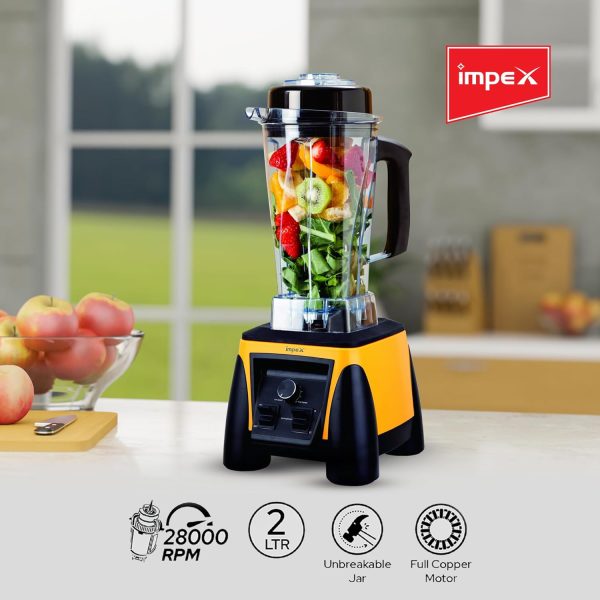 ⁦Impex Sb 1500 1500W Heavy Duty Super Blender With 2 Liter Jar⁩ - الصورة ⁦3⁩