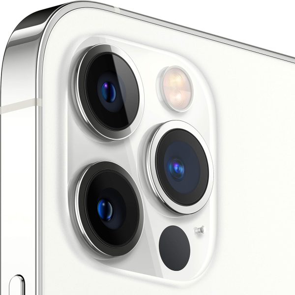 ⁦Apple iPhone 12 Pro (512GB) - Silver (Renewed)⁩ - الصورة ⁦2⁩