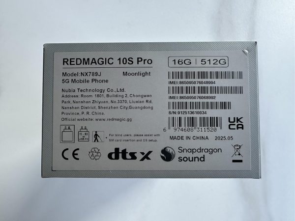 ⁦REDMAGIC 10SPro 16G+512G Moonlight⁩ - الصورة ⁦15⁩