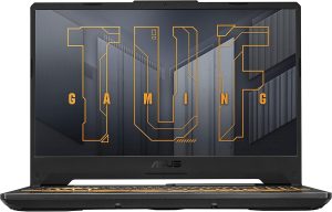 اسس لابتوب العاب تي يو اف A15 (2024) بشاشة 15.6 انش FHD 144Hz وانفيديا® جيفورس RTX™ 3050 وAMD رايزن 5 7535HS و8GB DDR5 و512GB PCIe® الجيل الرابع NVME SSD وواي فاي 6 وويندوز 11 FA506NC-ES51