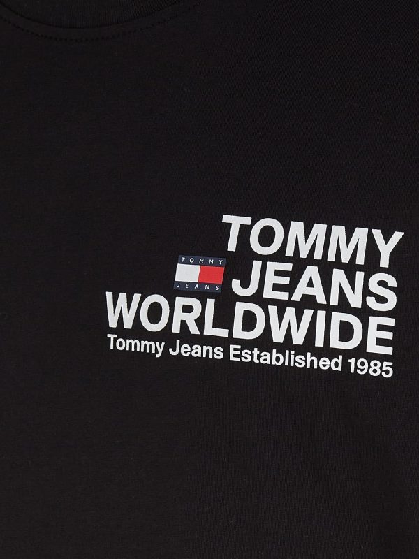 ⁦TOMMY JEANS Men REG ENTRY WW CONCERT S/S T-Shirts⁩ - الصورة ⁦4⁩