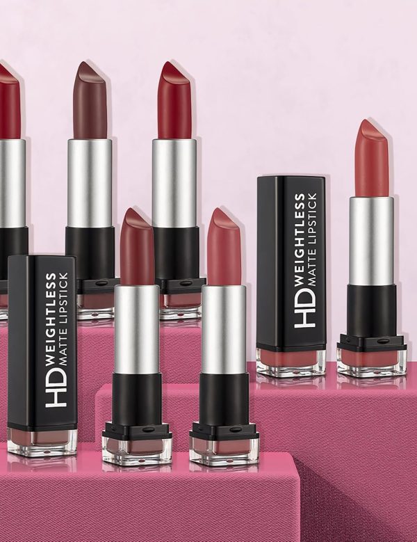⁦Flormar HD Weightless Matte Lipstick 01 Rosy Sand⁩ - الصورة ⁦5⁩