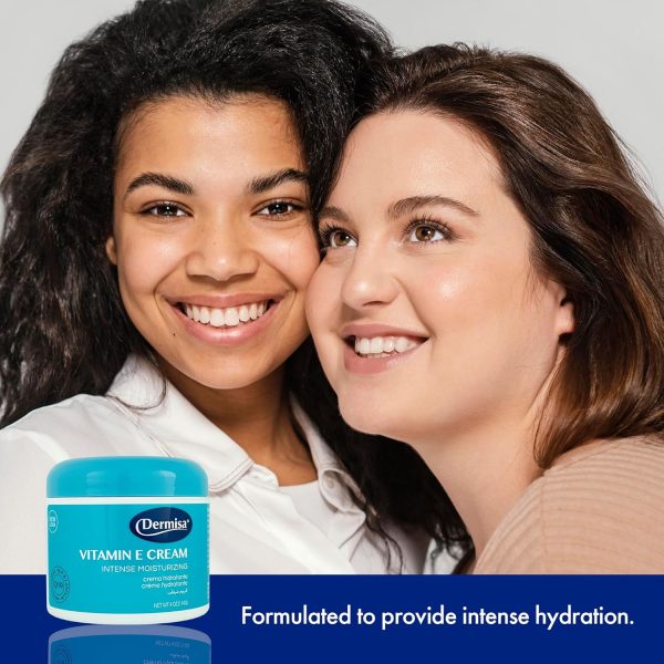 ⁦Dermisa Cream Vitamin-E with Q10 Jar 4 oz.⁩ - الصورة ⁦5⁩