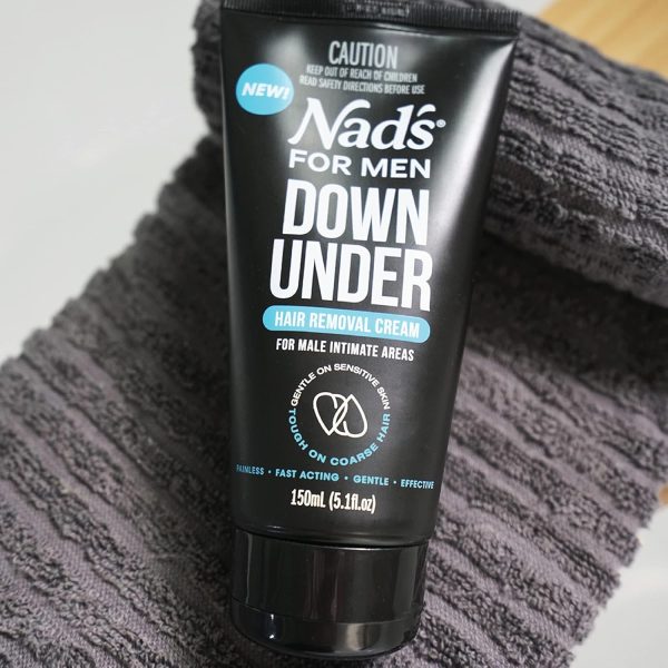 ⁦Nad's For Men Intimate Hair Removal Cream For Men - Easy & Painless, Depilatory Cream For Unwanted Male Hair In Intimate/Private Area, Suitable For All Skin Types⁩ - الصورة ⁦9⁩