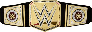 Mattel WWE Championship Role Play Title Belt with Adjustable Strap for Kids