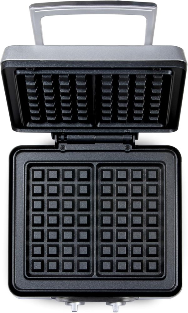 ⁦Domo DO9149W Waffle Maker, Steel, 1400 W⁩ - الصورة ⁦4⁩