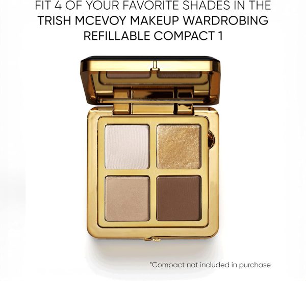 ⁦Trish McEvoy Glaze Eye Shadow Refill, Café Latte, 0.04 OZ / 1.4 G⁩ - الصورة ⁦4⁩