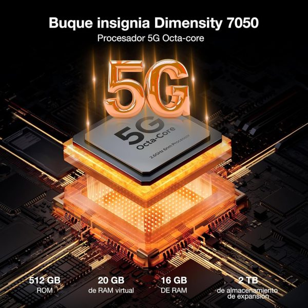 ⁦دوجي جوال في ماكس بلس 5G اندرويد 14 لجميع التضاريس 2024 36GB+512GB/TF 2TB 22000MAH/33 واط كاميرا رؤية ليلية 200MP + 20MP 6.55 انش FHD+120HZ NFC/GPS اسود حزام الذراع معدن بشريحتين⁩ - الصورة ⁦3⁩