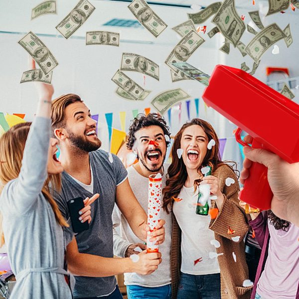 ⁦لعبة عملات الدولار من اف واي اس ال 140 قطعة نقود مزيفة مجموعة اوراق نقدية للاطفال اموال دعم للتعليم والألعاب والدعائم السينمائية تعلم ديكور المتاجر الحسابية ورق مقوى⁩ - الصورة ⁦6⁩