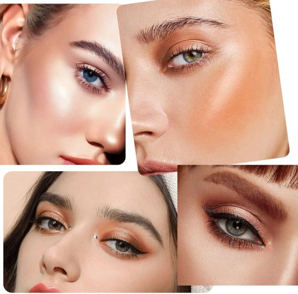 ⁦Eyeshadow Palette, Vintage Cameo Eye Shadows Palette, NALACAL Nude Eye Shadow Pallets For Women, Matte and Shimmer High Pigmented Eyeshadow Long Lasting Blendable Makeup Palettes, CE8375⁩ - الصورة ⁦3⁩