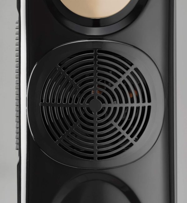 ⁦Black & Decker 2500W 13 Fin Oil Radiator Heater With Fan Forced Black OR013FD-B5 2 Years Warranty⁩ - الصورة ⁦7⁩