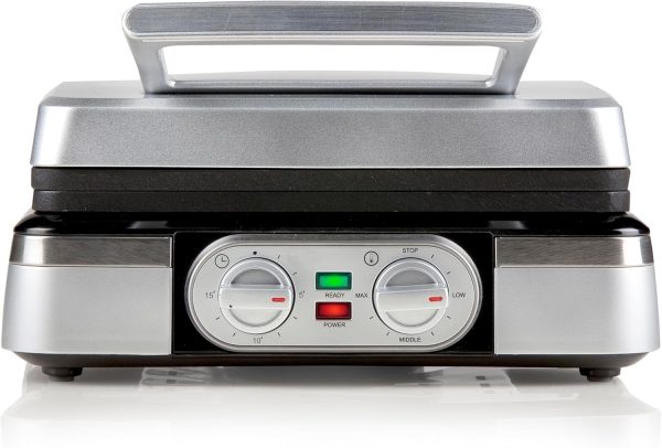 ⁦Domo DO9149W Waffle Maker, Steel, 1400 W⁩ - الصورة ⁦5⁩