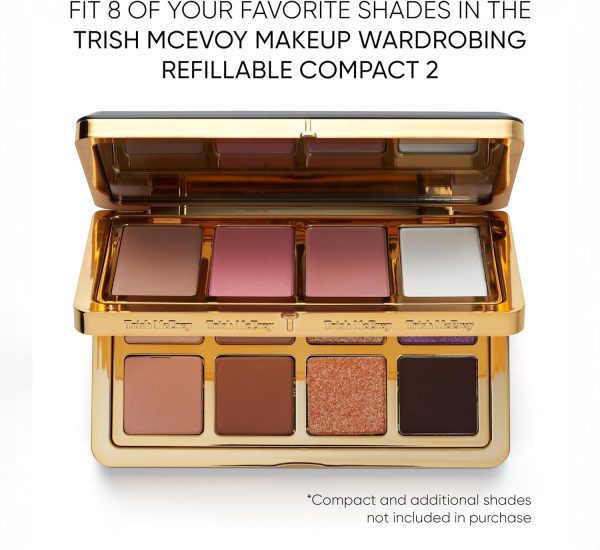 ⁦Trish McEvoy Glaze Eye Shadow Refill, Café Latte, 0.04 OZ / 1.4 G⁩ - الصورة ⁦5⁩
