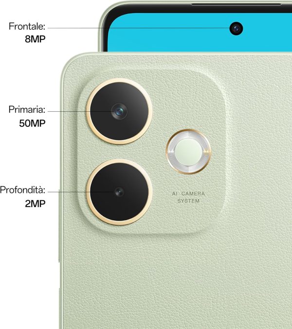 ⁦Oppo A5 Pro DUAL-SIM 256GB ROM + 8GB RAM (GSM Only|No CDMA) Factory Unlocked 5G Smartphone (Olive Green) - International Version⁩ - الصورة ⁦3⁩